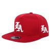 LA Streetwear Flat Brim Cap – Adjustable Hip Hop Hat for Men & Women