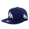 LA Streetwear Flat Brim Cap – Adjustable Hip Hop Hat for Men & Women