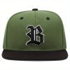 Birmingham Barons Adjustable Gothic Embroidered 59FFTY Fitted Hat - Red/Black - Image 2