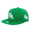 LA Streetwear Flat Brim Cap – Adjustable Hip Hop Hat for Men & Women