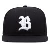 Birmingham Barons Adjustable Gothic Embroidered 59FFTY Fitted Hat - Red/Black - Image 6